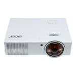 Acer S1370WHn Projector Manuel utilisateur