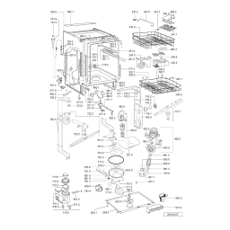 Bauknecht GSXK 7316/1 Dishwasher Manuel utilisateur | Fixfr