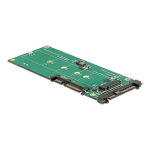 DeLOCK 62864 Converter U.2 SFF-8639 NVMe / SATA 22 pin &gt; 1 x M.2 Key M Fiche technique