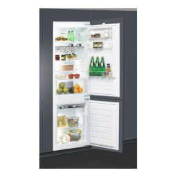 Whirlpool ART6619A+F Fridge/freezer combination Manuel utilisateur | Fixfr