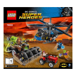Lego 76054 Batman: Scarecrow Harvest of Fear Manuel utilisateur