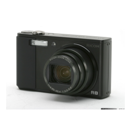 Ricoh Caplio R8 Mode d'emploi | Fixfr