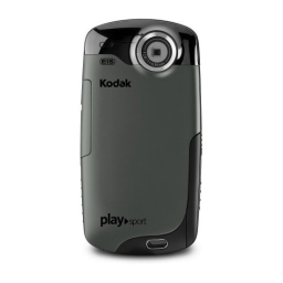 Kodak PlaySport Zx3 Manuel utilisateur | Fixfr