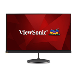 ViewSonic VX2485-mhu MONITOR Mode d'emploi | Fixfr