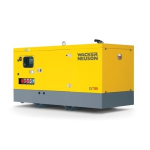 Wacker Neuson G78 Mobile Generator Manuel utilisateur