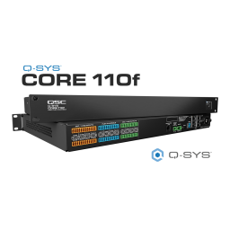 QSC Core 110f Manuel utilisateur | Fixfr