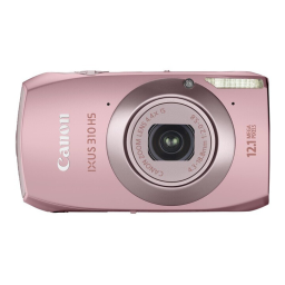 Canon IXUS 310 HS Manuel utilisateur | Fixfr