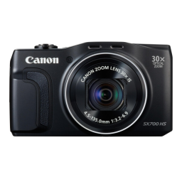 Canon PowerShot SX700 HS Manuel utilisateur | Fixfr