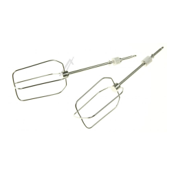Philips CP6616/01 Jeu de deux fouets métalliques Manuel utilisateur | Fixfr