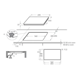 KitchenAid KHIMF 66500 Hob Manuel utilisateur | Fixfr