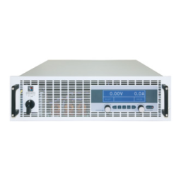 Elektro-Automatik EA-PSI 9060-510 WR 3U DC Laboratory Power Supply Manuel du propriétaire | Fixfr