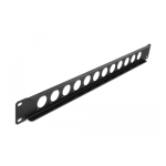 DeLOCK 86501 10&Prime; D-Type Patch Panel 6 Port black Fiche technique