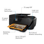 HP OfficeJet 7510 Wide Format All-in-One Printer series Manuel utilisateur