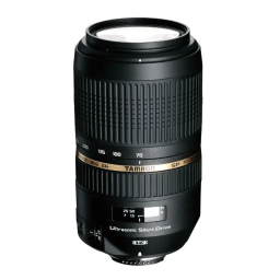 Tamron A005 SP 70-300mm F/4-5.6 Di VC USD Manuel utilisateur | Fixfr