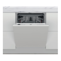 Whirlpool WIC 3C34 PFE S Dishwasher Manuel utilisateur | Fixfr