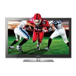 Samsung PN63C8000YF Plasma de 63 po, serie 8000 (2010) Guide de démarrage rapide | Fixfr