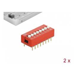 Delock 66034 Interrupteur DIP | Chat IA et PDF | Fixfr