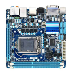 Gigabyte GA-H55N-USB3 Manuel utilisateur | Fixfr