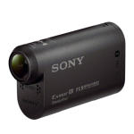 Sony HDR AS20 Manuel utilisateur