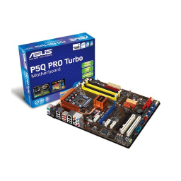 Asus P5Q PRO Turbo Motherboard Manuel utilisateur | Fixfr