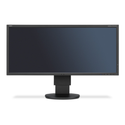 MultiSync EA295WMi Manuel d'utilisateur : IA et PDF | Fixfr