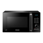 Samsung MS23H3125FK Micro-ondes Solo 23L Noir Samsung - Manuel utilisateur