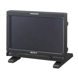Sony LMD-941W Manuel utilisateur | Fixfr