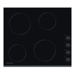 Indesit RI 861 X Hob Manuel utilisateur