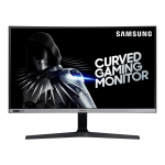 Samsung C27RG50FQM شاشة ألعاب مقاس 27 بوصة، دقة FHD، معدل تحديث 240 هرتز، 4 ملي ثانية Manuel utilisateur