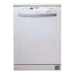 Bauknecht GSF 2984 WS Dishwasher Manuel utilisateur