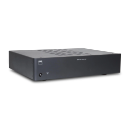 NAD C 268 Stereo Power Amplifier Manuel utilisateur | Fixfr