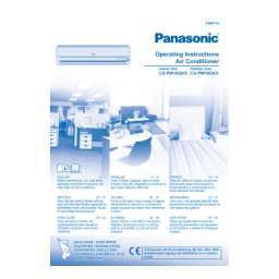 Panasonic CSPW18GKX Operating instrustions | Fixfr