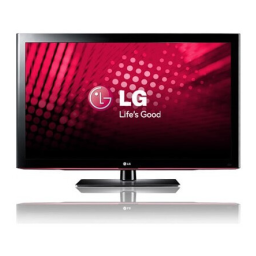 LG 52LD550 Téléviseur LED Manuel utilisateur | Fixfr