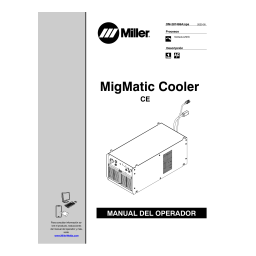 Miller MIGMATIC COOLER CE Manuel utilisateur | Fixfr