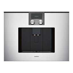 Gaggenau CMP 270 Notice: AI Chat & PDF Accès | Fixfr