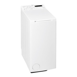 Whirlpool AWCH 6522 Washing machine Manuel utilisateur | Fixfr