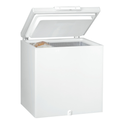 Whirlpool WH2010 A+E Freezer Manuel utilisateur | Fixfr