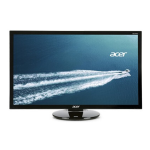 Acer CB270HU Monitor Manuel utilisateur