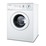 Electrolux EWC1351 Lave linge compact Owner's Manual