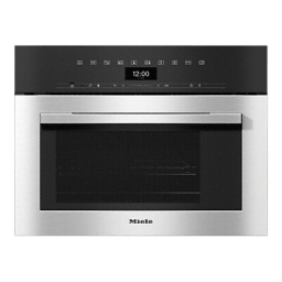 Miele DGM 7340 Four vapeur micro-onde Manuel utilisateur | Fixfr