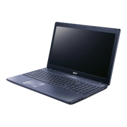 Acer TravelMate 5744 Manuel du propriétaire | Fixfr