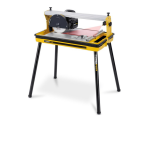 Powerplus POWX240 TILE CUTTER 600W 180mm Manuel du propri&eacute;taire