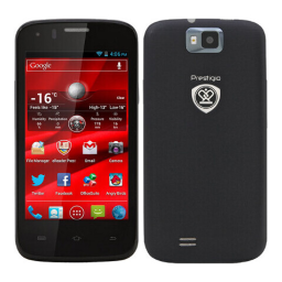 Prestigio  MultiPhone 4055 DUO Guide de démarrage rapide | Fixfr
