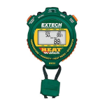 Extech Instruments HW30 HeatWatch&trade; Humidity/Temperature Stopwatch Manuel utilisateur
