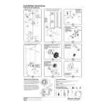 American Standard 7761.181 Marquette Anti-Scald Pressure Balance Tub &amp; Shower Set Manuel utilisateur