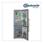 Bauknecht KGE356 PROFRESH A++ IN Fridge/freezer combination Manuel utilisateur