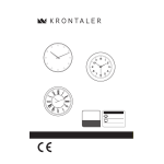 KRONTALER GT-KWC Horloge de cuisine : Guide d'utilisation avec IA