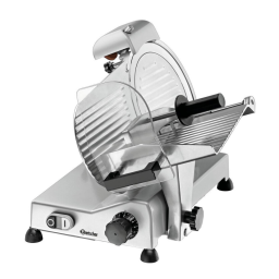 Bartscher 174251 Slicer 250 Plus Mode d'emploi | Fixfr