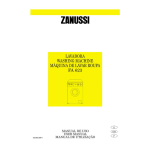 Zanussi FA623 Manuel utilisateur