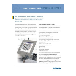 Trimble Geomatics Office Manuel | AI Chat & PDF | Fixfr